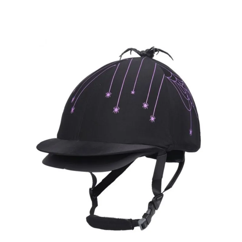 QHP Helmet Cover - Halloween spider